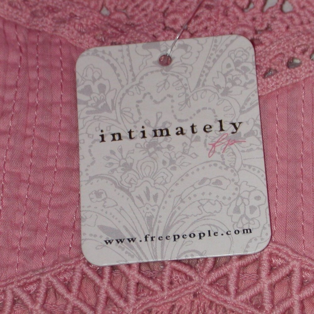 Free People Tallulah Bralette Women's Large NWT Mauve Pink - Picture 4 of 6